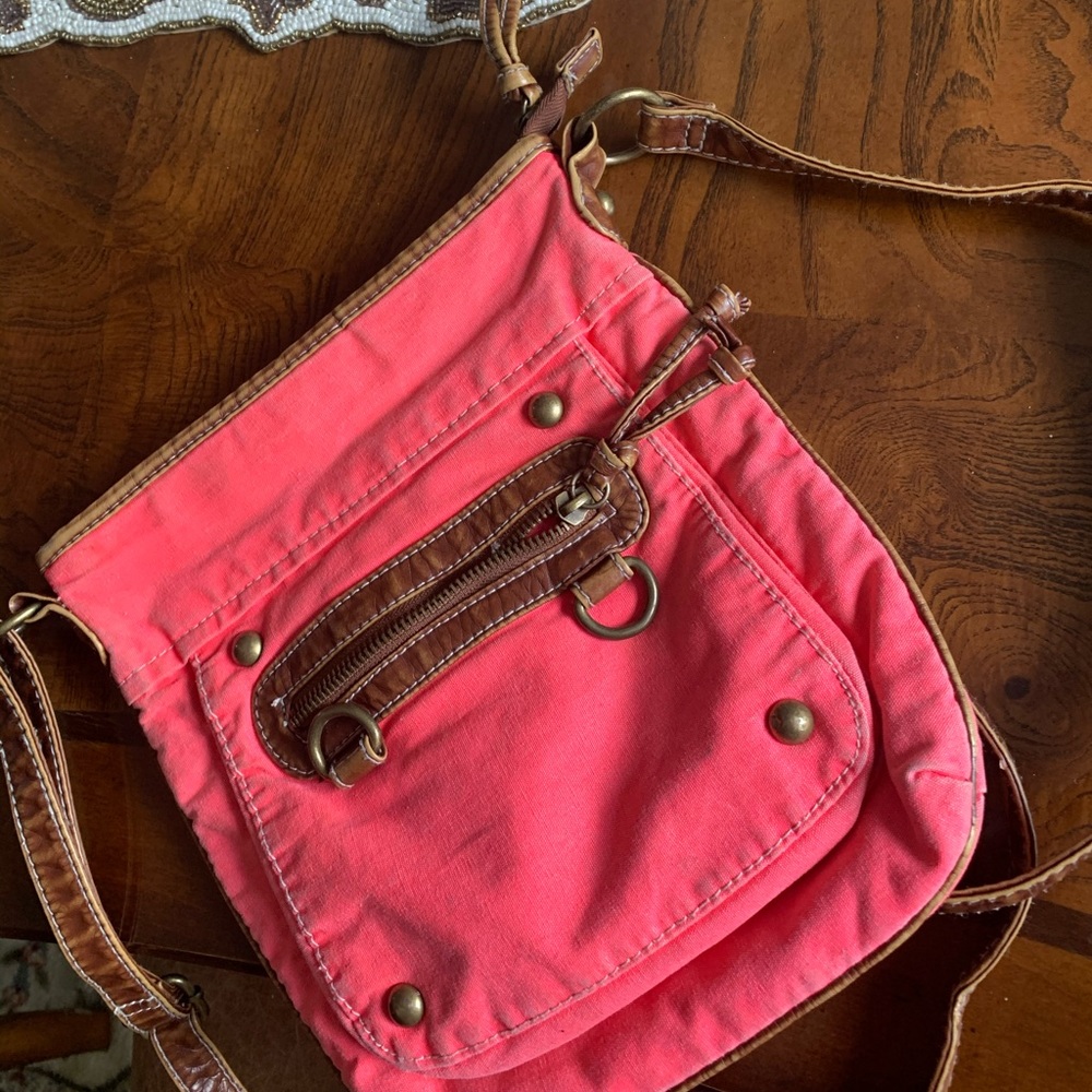 Very Fashionable Hot Pink Crossbody